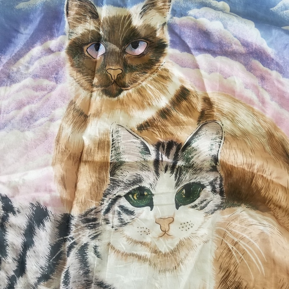 Vintage Beyeler Suzanne Klee cat scarf
